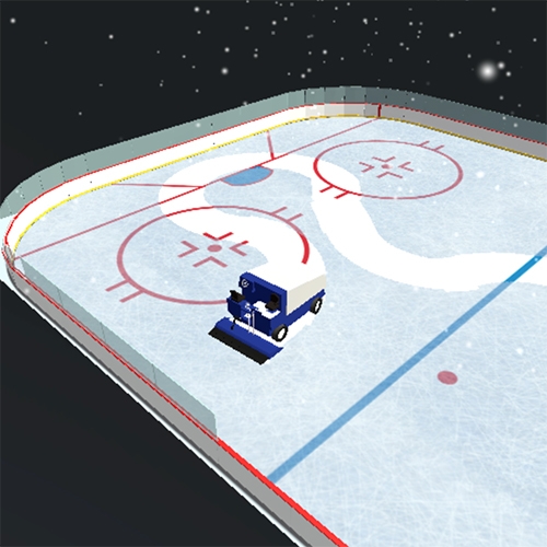 Joe McKay's Zamboni Simulator (aka Ice Resurfacing Machine Simulator)  is strangely calming as you doodle across the ice like an etch-a-sketch...